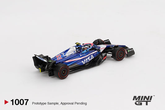 (Pre-Order) Mini GT - RB VCARB 01 #22 Yuki Tsunoda 2024 F1 2024 Bahrain GP