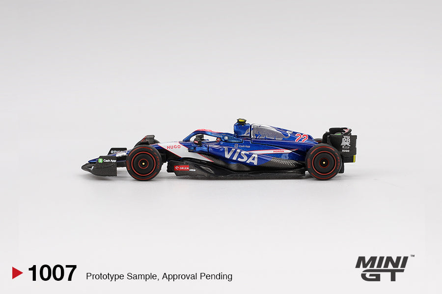 (Pre-Order) Mini GT - RB VCARB 01 #22 Yuki Tsunoda 2024 F1 2024 Bahrain GP
