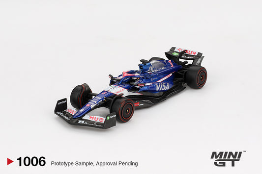 (Pre-Order) Mini GT - RB VCARB 01 #3 Daniel Ricciardo 2024 F1 2024 Bahrain GP