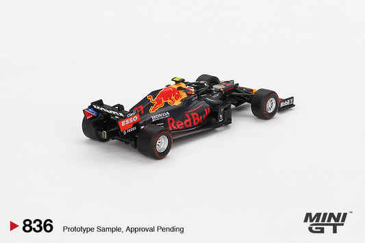 Mini GT - RedBull Racing RB16B #11 Sergio Pérez Azerbaijan Grand Prix Winner 2021