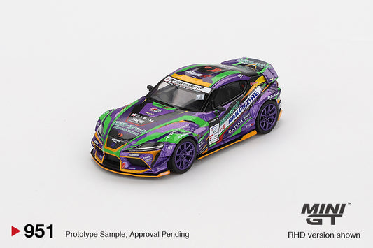 (Pre-Order) Mini GT - Toyota GR Supra Kuhl D1GP Evangelion Racing 2021