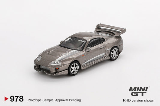 Mini GT - Toyota Supra MK4 (A80) VeilSide Combat V-II Grey 2011