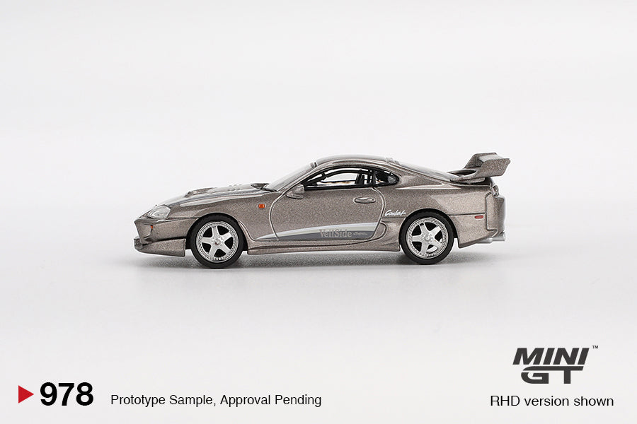 Mini GT - Toyota Supra MK4 (A80) VeilSide Combat V-II Grey 2011