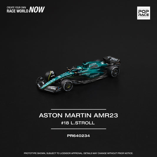 (Pre-Order) POP Race - Aston Martin AMR23 #18 Lance Stroll