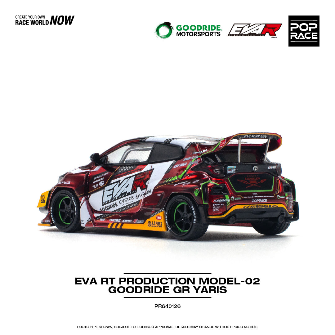 (Pre-Order) POP Race - Eva RT Production Model-02 Goodride GR Yaris