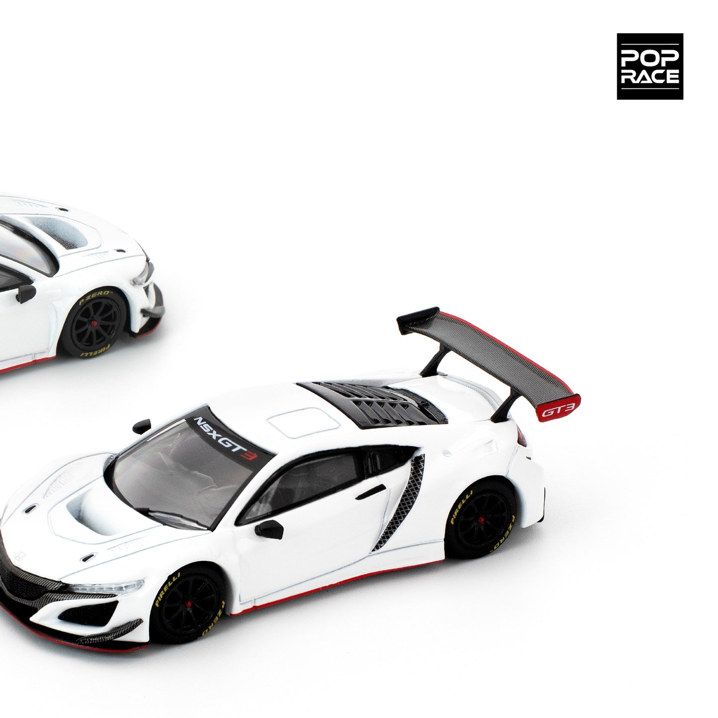 (Pre-Order) POP Race - Honda NSK GT3 EVO22 White