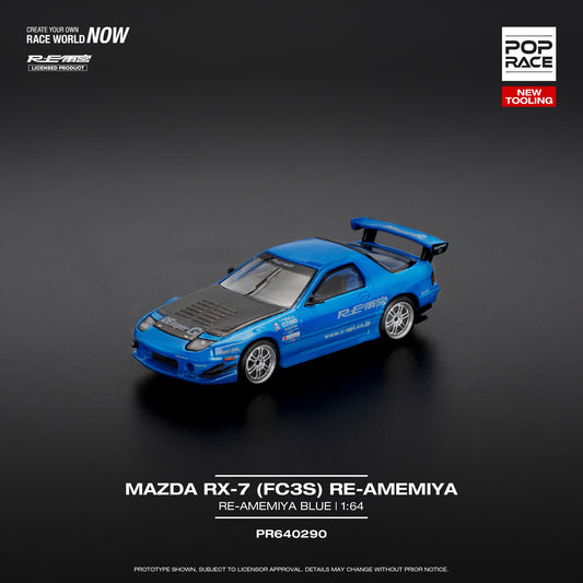 (Pre-Order) POP Race - Mazda RX-7 (FC3S) Re-Amemiya Re-Amemiya Blue