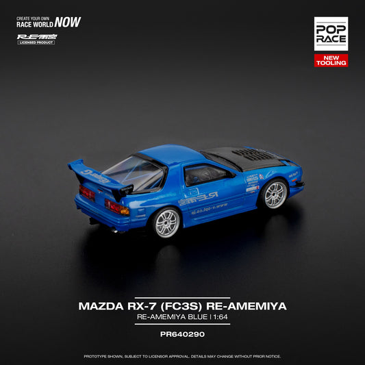 (Pre-Order) POP Race - Mazda RX-7 (FC3S) Re-Amemiya Re-Amemiya Blue