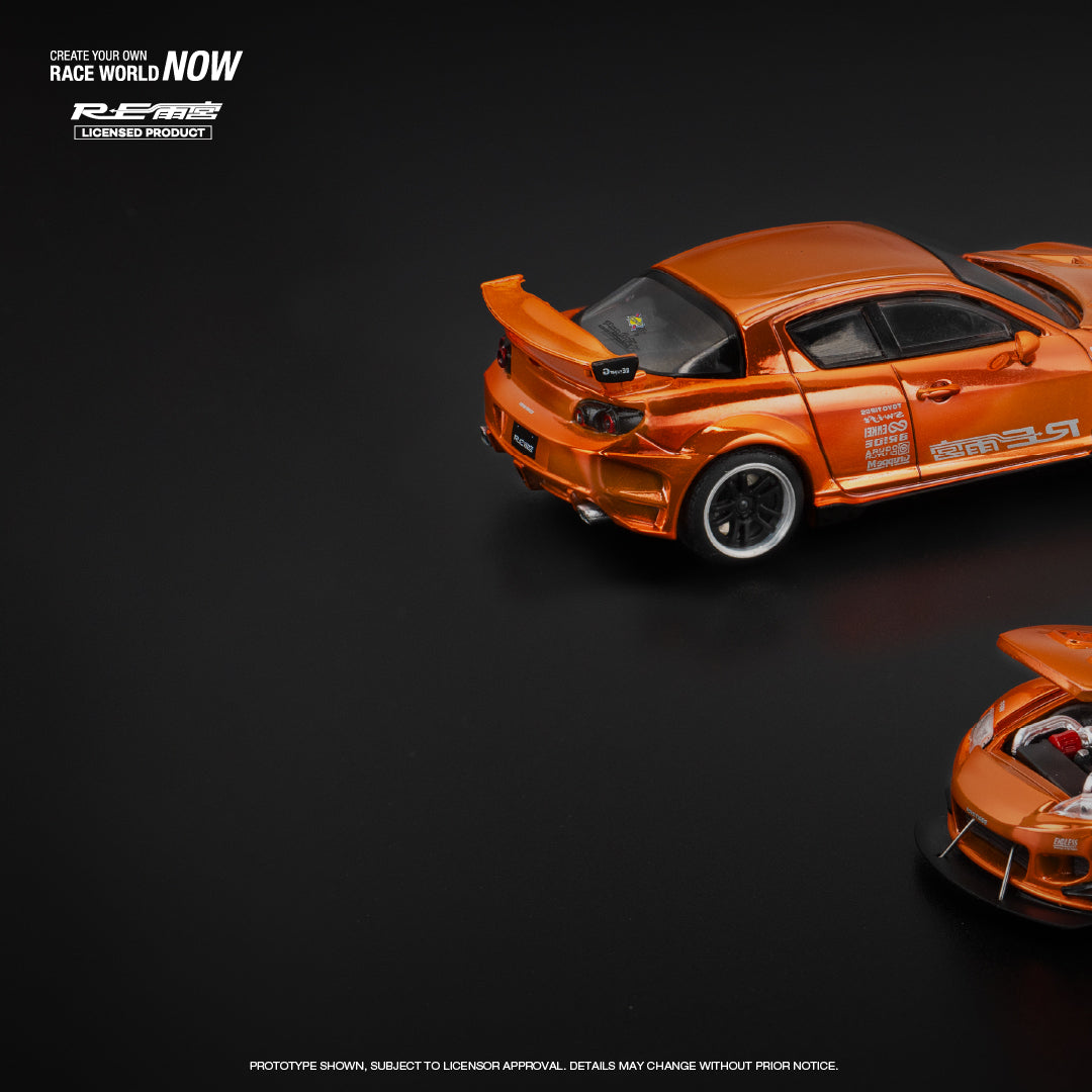 (Pre-Order) POP Race - Mazda RX-8 Re-Amemiya Chrome Orange