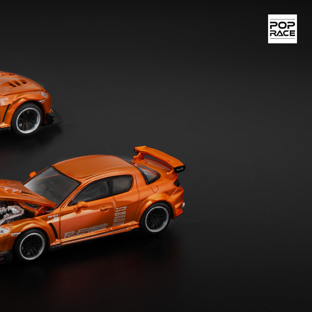 (Pre-Order) POP Race - Mazda RX-8 Re-Amemiya Chrome Orange