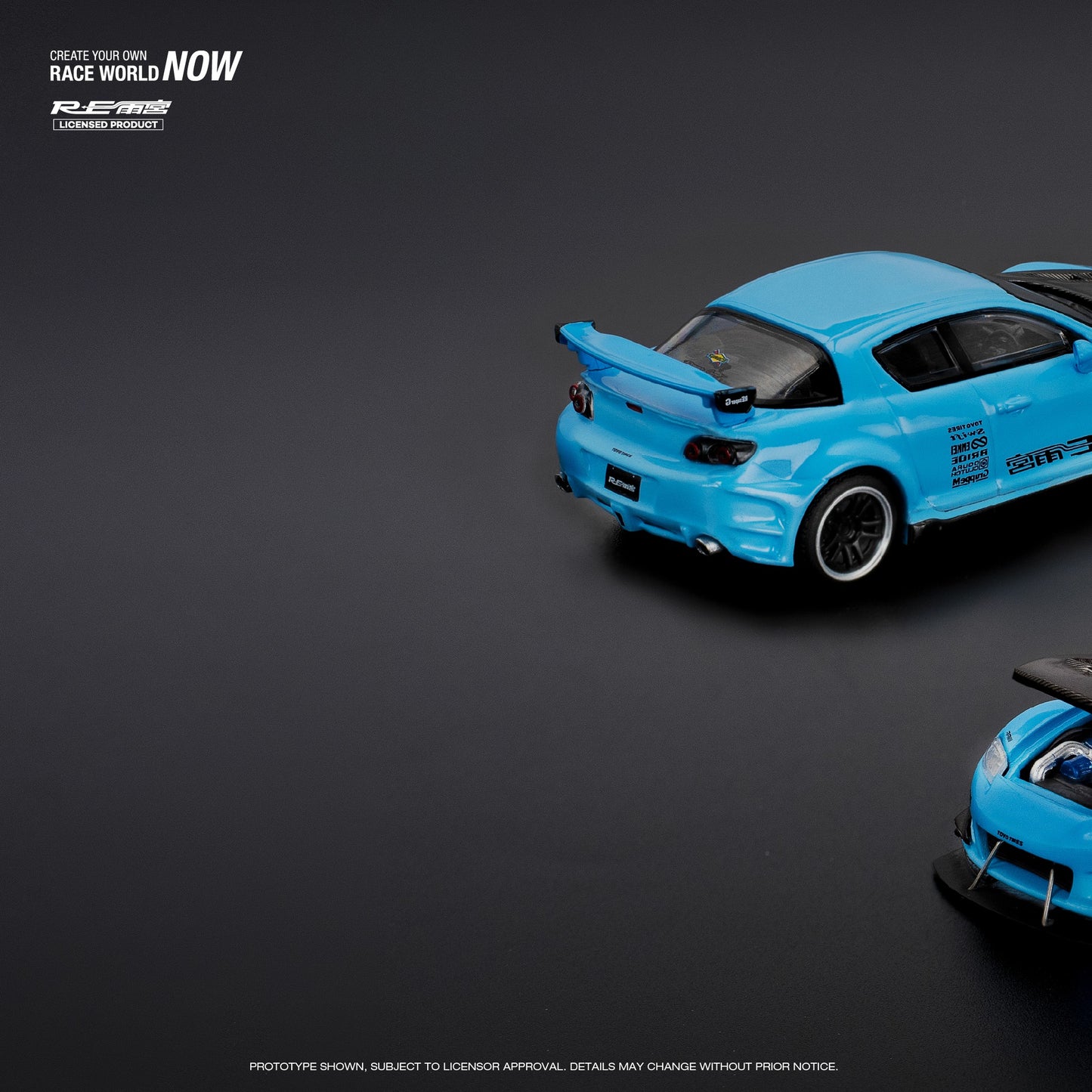 (Pre-Order) POP Race - Mazda RX-8 Re-Amemiya Light Blue