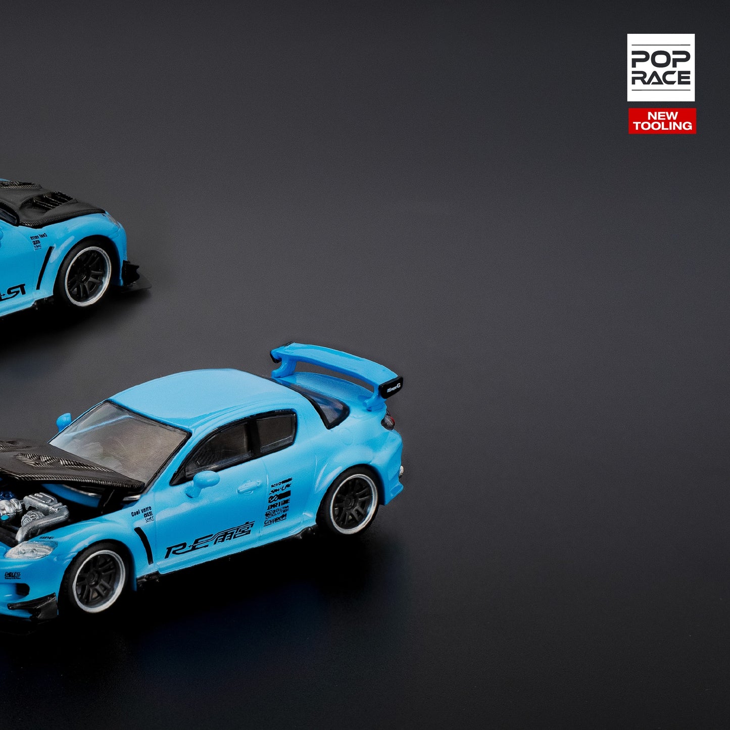 (Pre-Order) POP Race - Mazda RX-8 Re-Amemiya Light Blue
