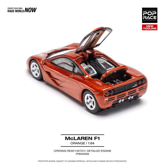 (Pre-Order) POP Race - McLaren F1 Orange