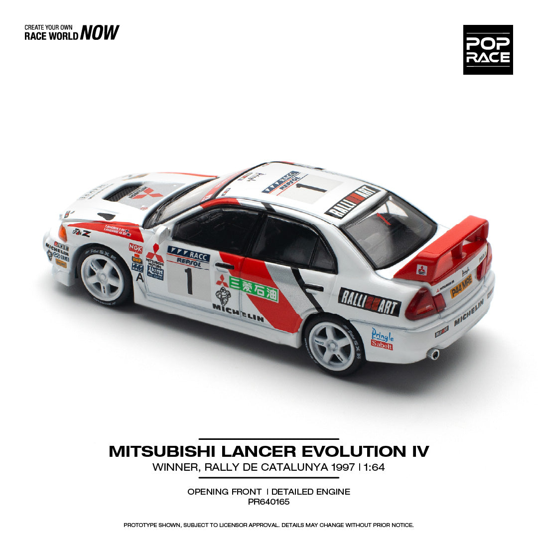 POP Race - Mitsubishi Lancer Evolution IV Winner, Rally de Catalunya 1997
