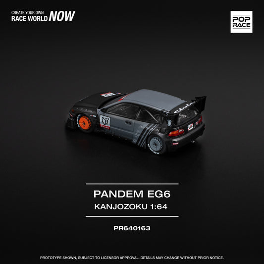 (Pre-Order) POP Race - Pandem Civic EG6 Kanjozoku