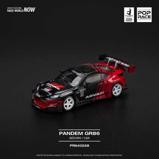 (Pre-Order) POP Race - Pandem GR86 Advan