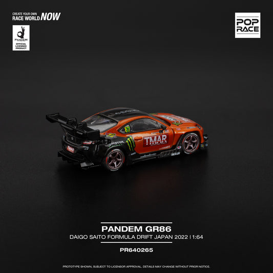 (Pre-Order) POP Race - Pandem GR86 Daigo Saito Formula Drift Japan 2022