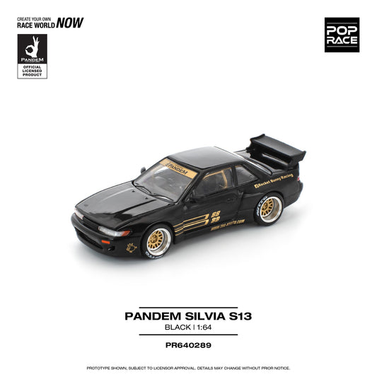(Pre-Order) POP Race - Pandem Silvia S13 Black