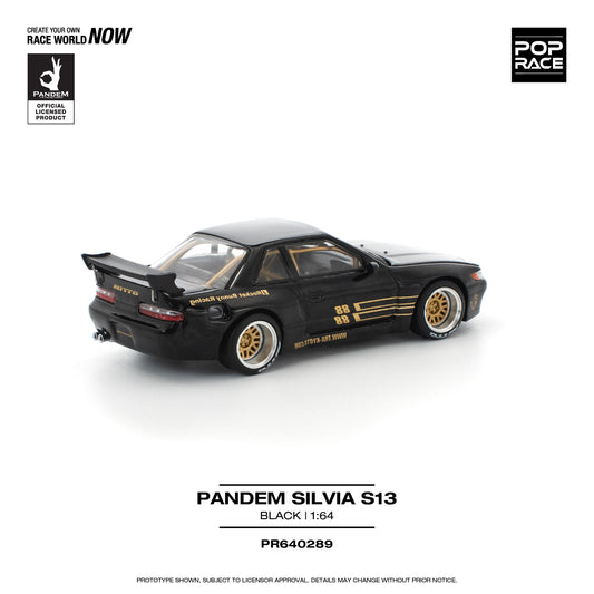 (Pre-Order) POP Race - Pandem Silvia S13 Black