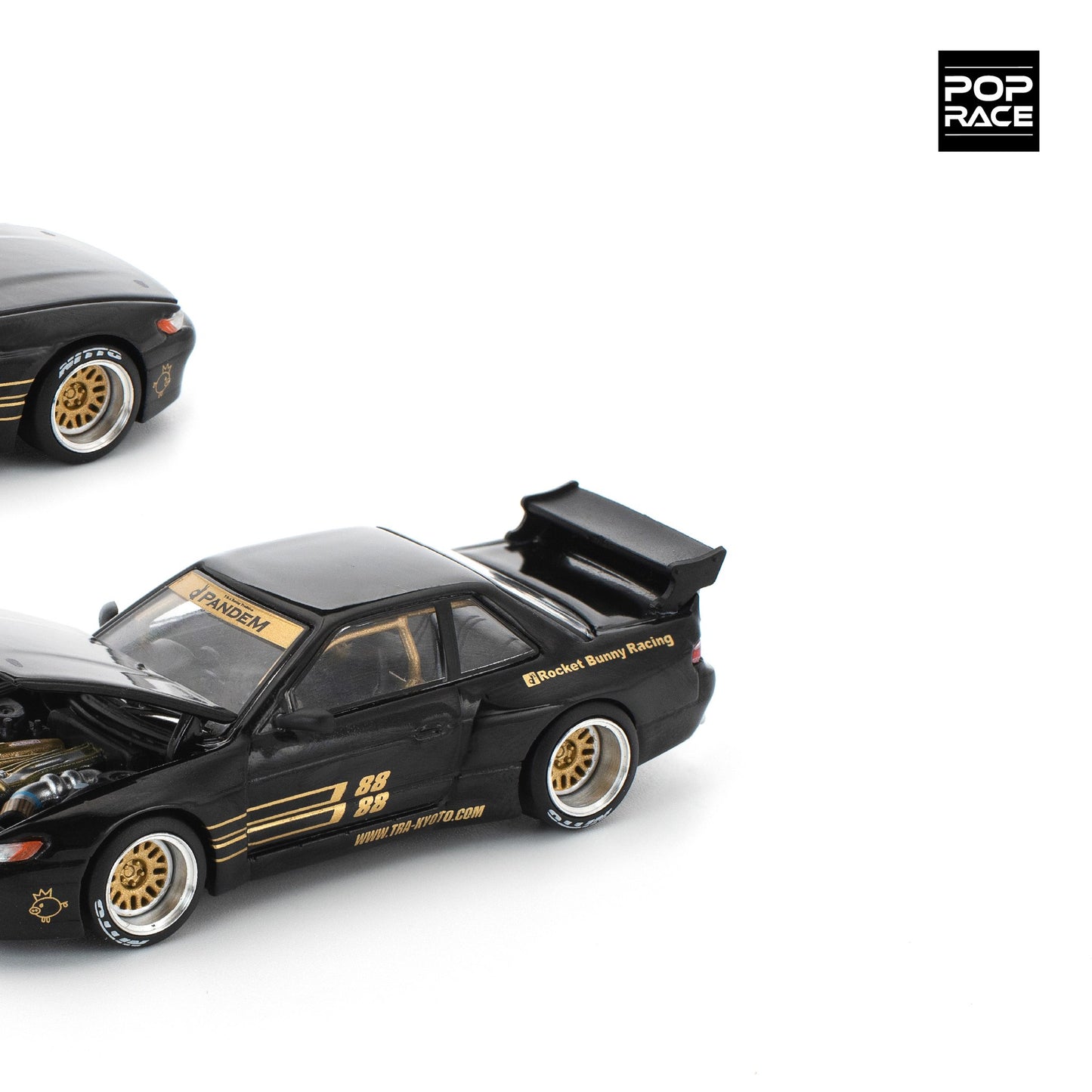 (Pre-Order) POP Race - Pandem Silvia S13 Black