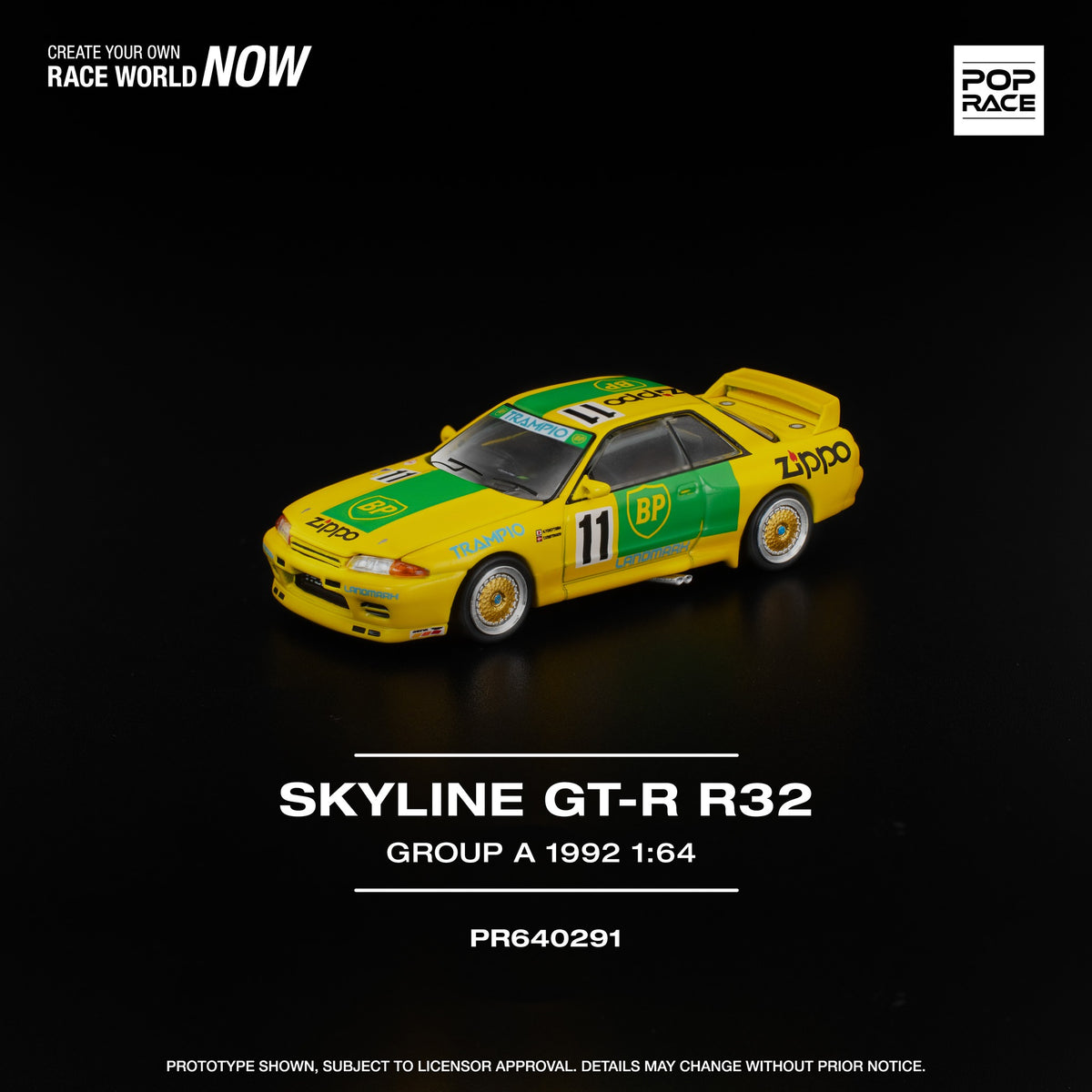 (Pre-Order) POP Race - Skyline GT-R R32 Group A 1992