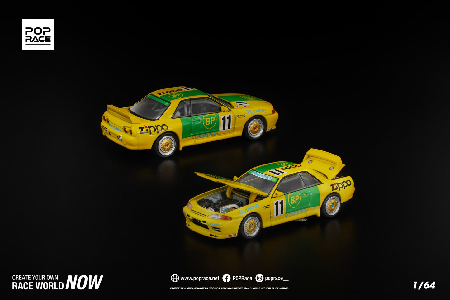(Pre-Order) POP Race - Skyline GT-R R32 Group A 1992