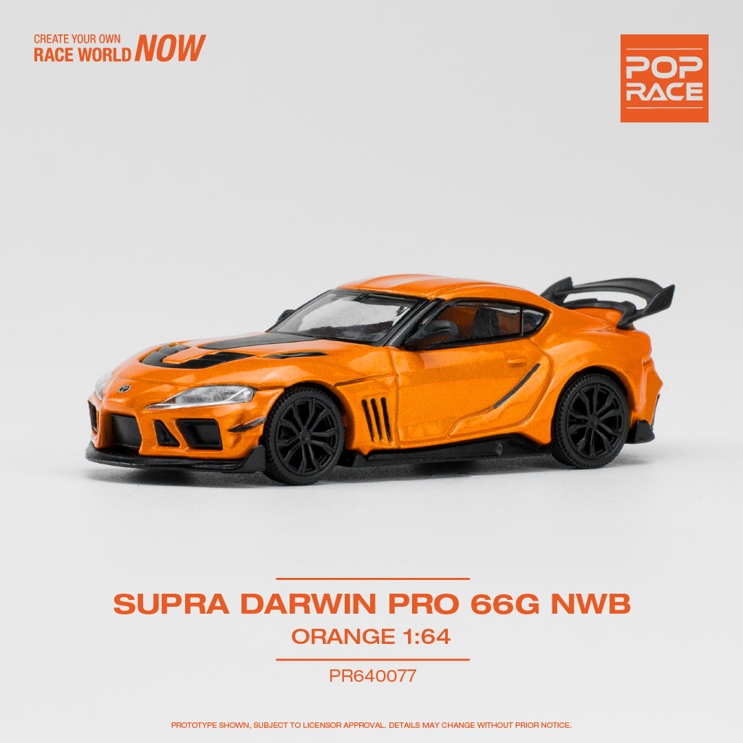 POP Race - Supra Darwin Pro 66G NWB Orange