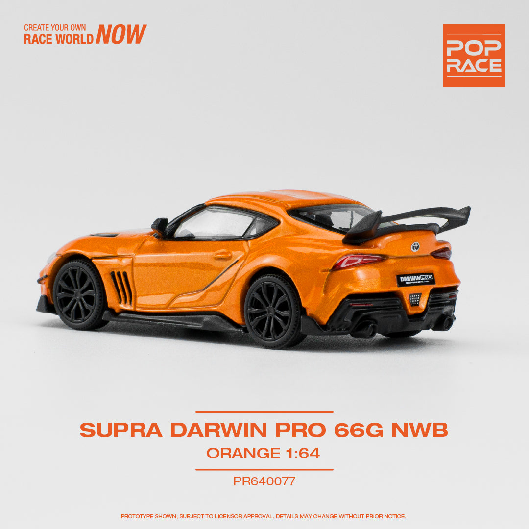 POP Race - Supra Darwin Pro 66G NWB Orange