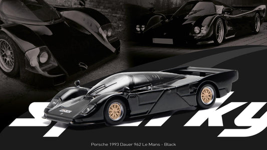 (Pre-Order) Sparky - 1993 Porsche Dauer 962 Black