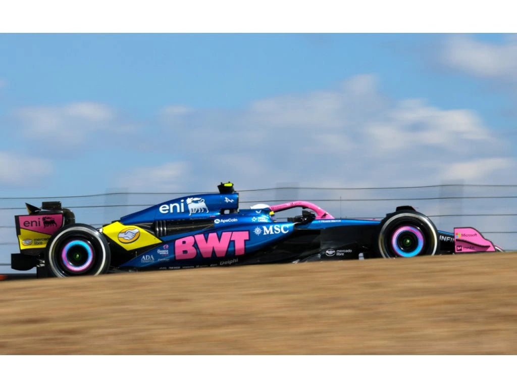 Sparky 1:64 Alpine A525 #43 Franco Colapinto US GP 2025 Formula 1 die-cast model.