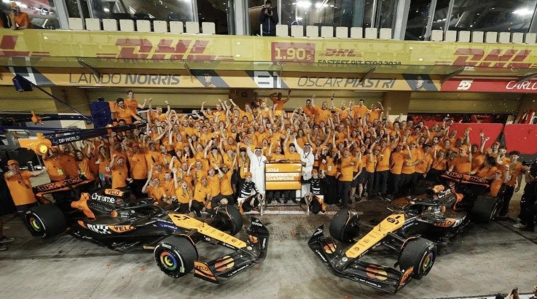 (Pre-Order) Sparky - McLaren MCL38 No.4 & No.81 Formula 1 Constructors' Champion 2024 Lando Norris & Oscar Piastri Set