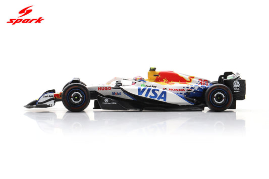 (Pre-Order) Sparky - Racing Bulls VCARB 02 No.30 Visa Cash App Racing Bulls Formula One Team Japanese GP 2025 Liam Lawson