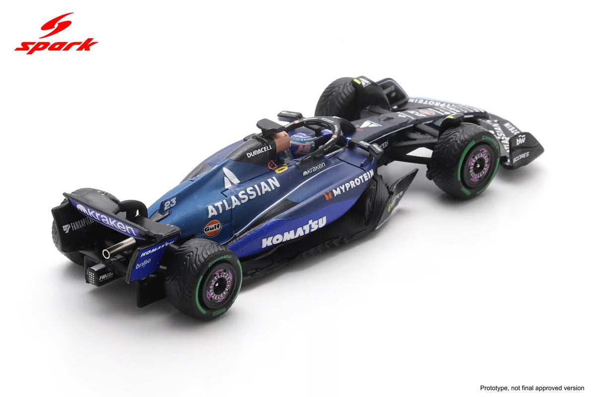 (Pre-Order) Sparky - Williams FW47 No.23 Williams Racing 5th Australian GP 2025 Alexander Albon