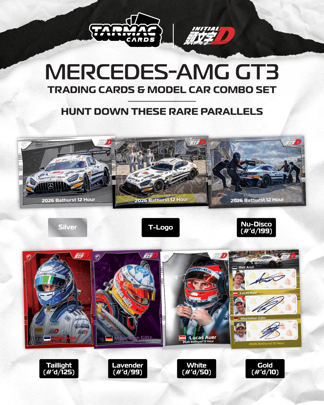 Tarmac Works Hobby64 Mercedes-AMG GT3 #77 Craft-Bamboo Racing Bathurst 12 Hour.