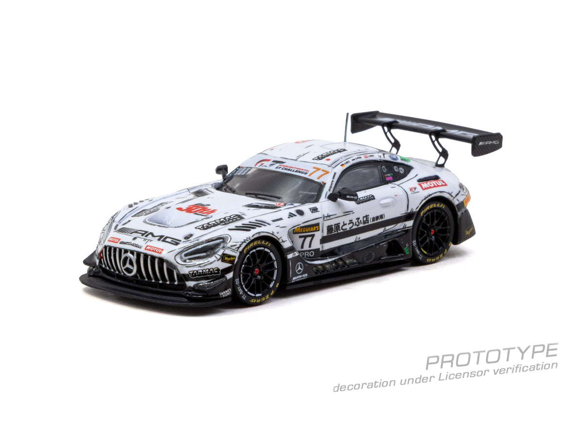 Tarmac Works Hobby64 Mercedes-AMG GT3 #77 Craft-Bamboo Racing Bathurst 12 Hour.