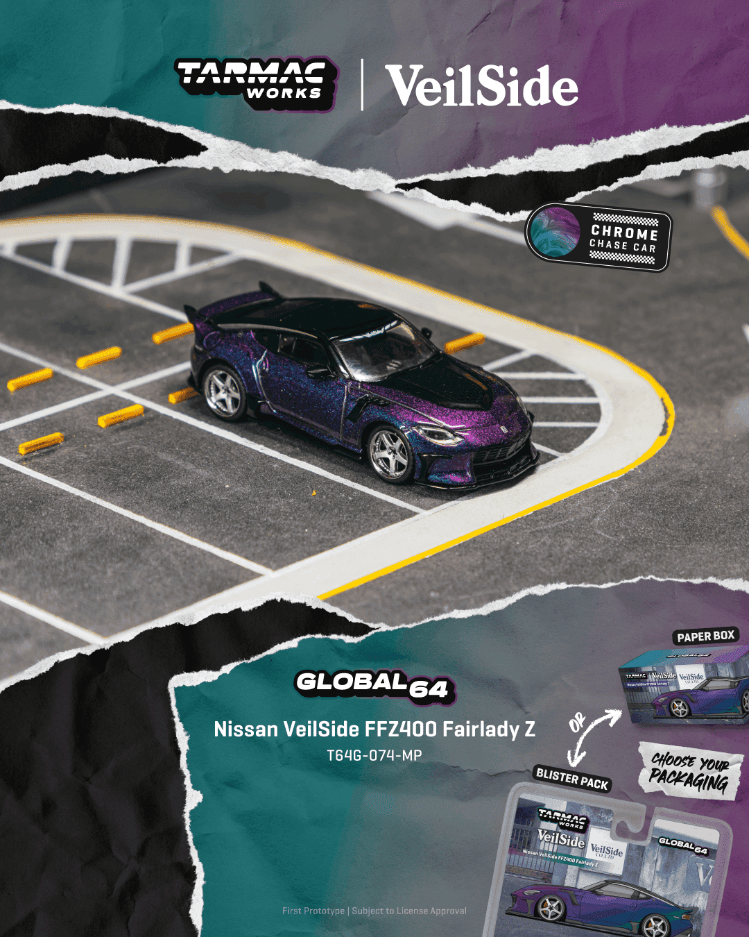 Pre-Order) Tarmac Works - 2025 Nissan Fairlady Z Veilside FFZ400