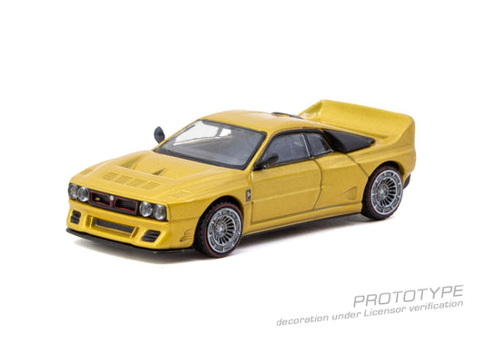 Tarmac Works Kimera EVO38 in gold from the Global64 collection.
