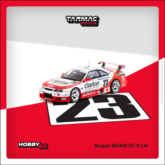 (Pre-Order) Tarmac Works - 1995 Nissan Nismo GT-R LM #23 K. Hoshino / T. Suzuki / M. Kageyama 24h of Le Mans
