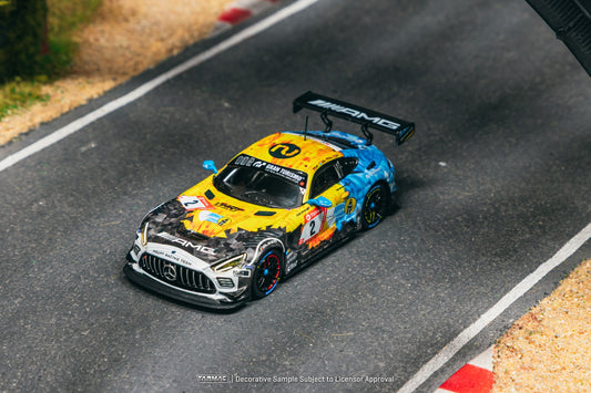(Pre-Order) Tarmac Works - 2020 Mercedes Benz AMG GT3 #2 Y.Buurman/N.Bastian/P.Ellis/H.Haupt, Nürburgring 24h