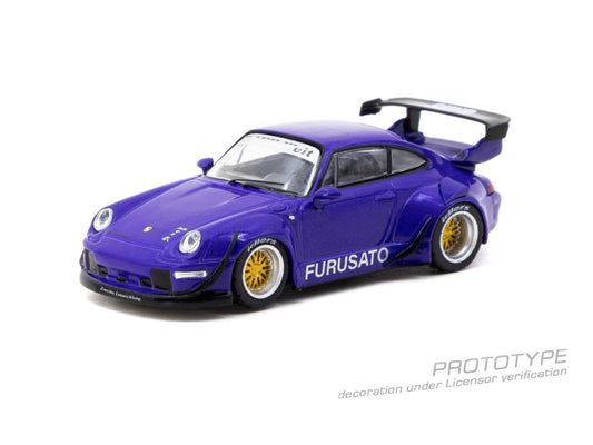 Tarmac Works 1:64 Porsche RWB 993 Furusato widebody air cooled Porsche diecast model