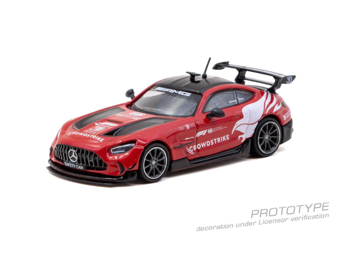 Tarmac Works 2026 Mercedes-AMG GT Black Series Safety Car, a 1:64 Global64 diecast model with motorsport-inspired styling.