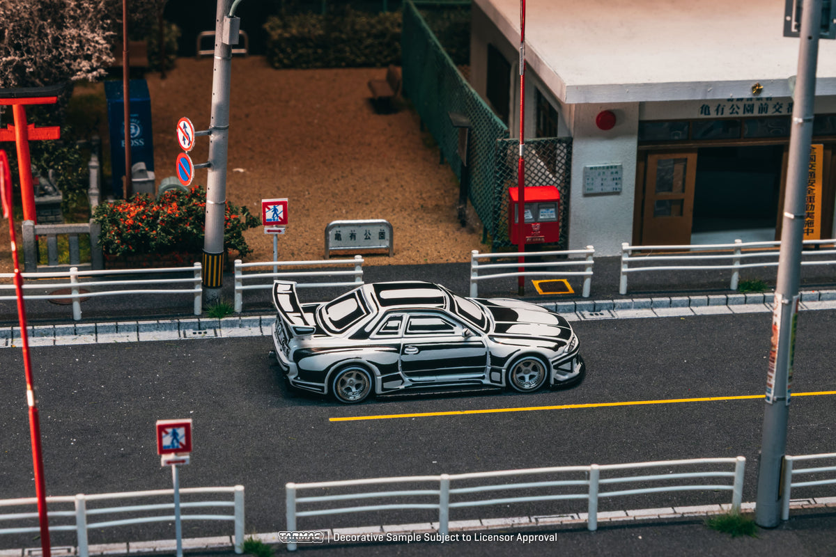 Tarmac Works Global64 2026 Nissan Skyline GT-R R32 designed by Joshua Vides in 1:64 scale