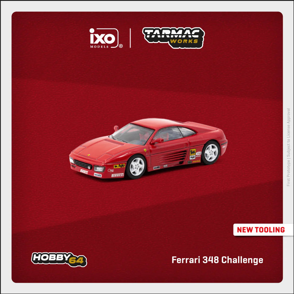 (Pre-Order) Tarmac Works - Ferrari 348 Challenge