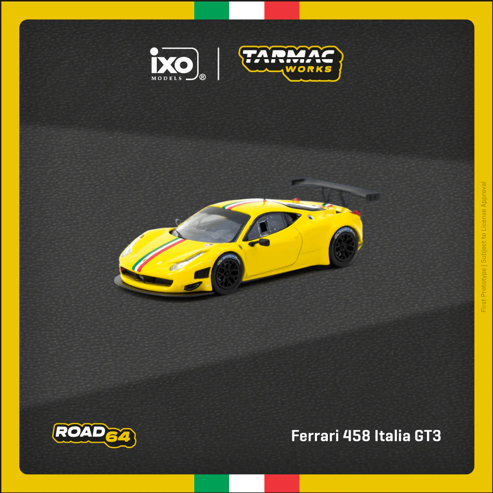 Tarmac Works - Ferrari 458 Italia GT3 Yellow