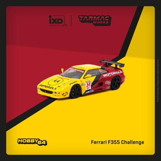 (Pre-Order) Tarmac Works - Ferrari F355 Challenge #54 Matt Drendel, World Challenge Series 2000