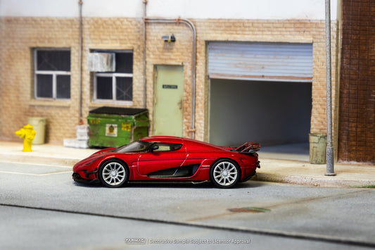 (Pre-Order) Tarmac Works - Koenigsegg Regera, Red Metallic