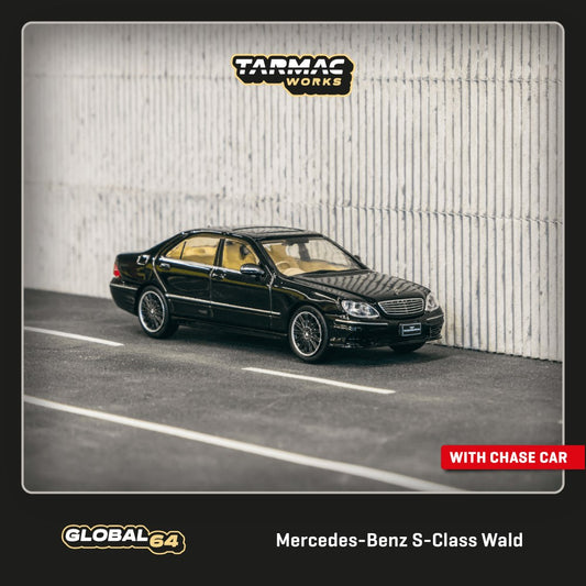 (Pre-Order) Tarmac Works - Mercedes-Benz S-Class Wald Black