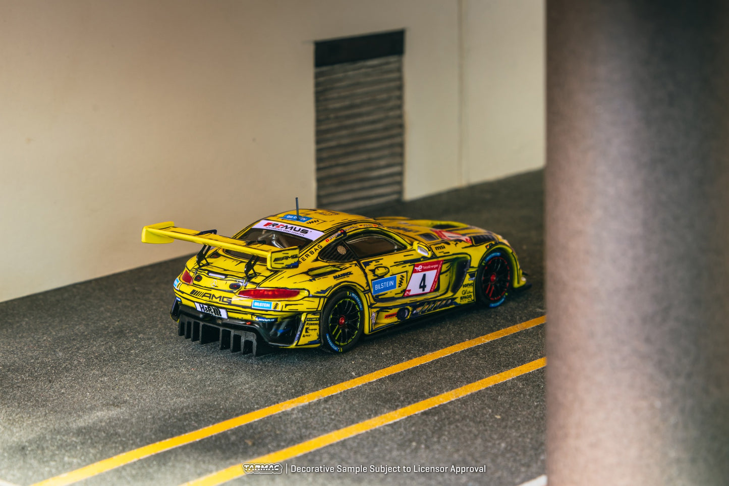 (Pre-Order) Tarmac Works - Mercedes Benz AMG GT3 #4 P.Ellis / R.Marciello / E. Mortara / L.Stolz, Nürburgring 24h 2023