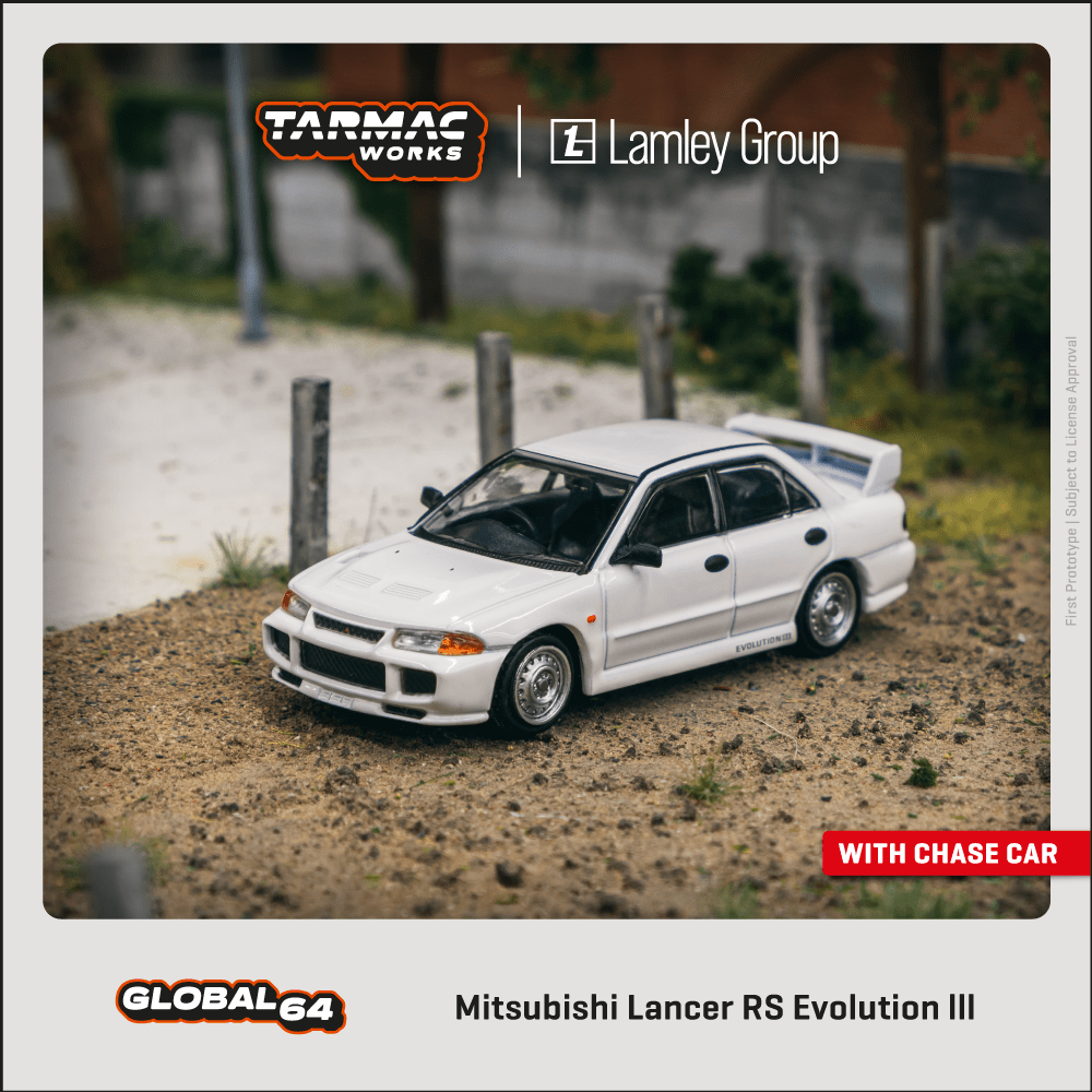 Tarmac Works - Mitsubishi Lancer RS Evolution III White