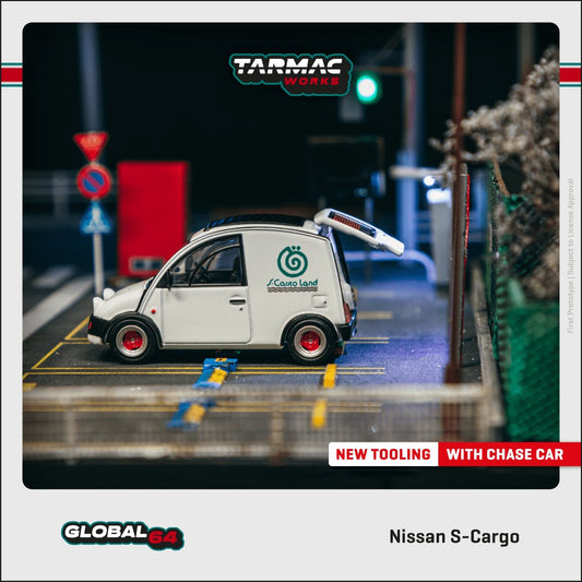 (Pre-Order) Tarmac Works -  Nissan S-Cargo White